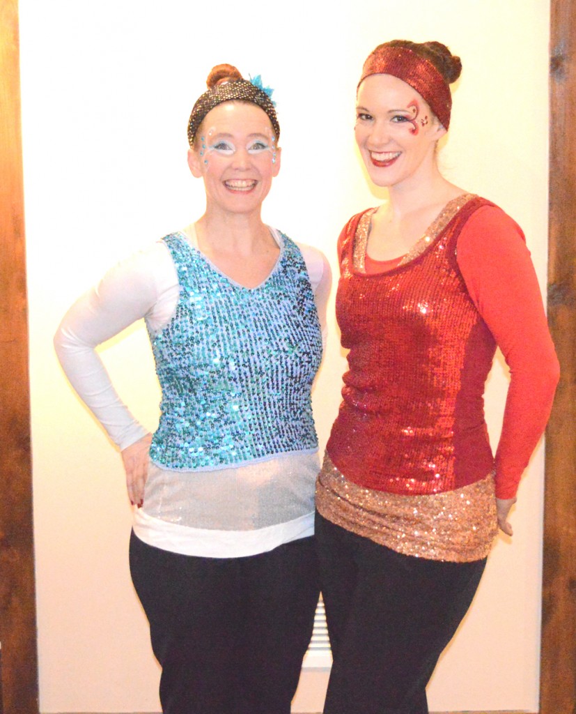 Fire and Ice show with Scarlet Black and Colleen Jean
