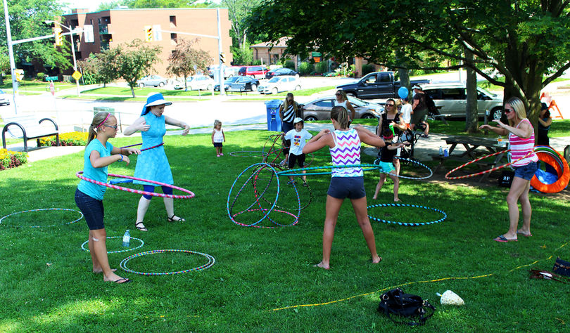 Hoop you fun zone hoop jam in a park