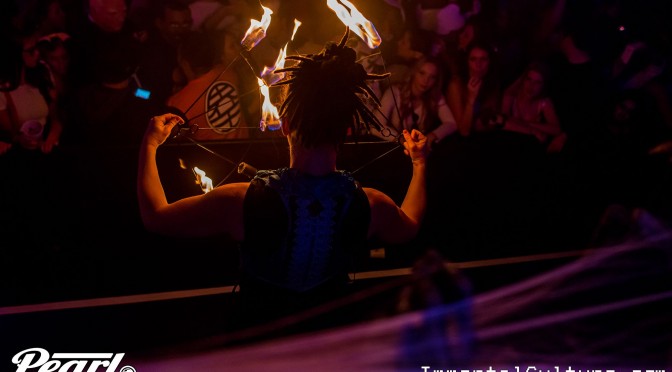 Fire Dancing at Pearl Nightclub