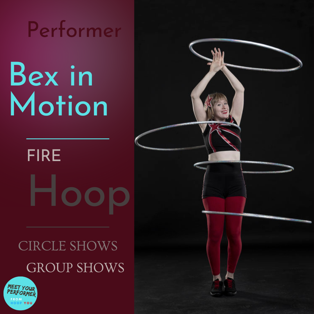 Bex in Motion promo card