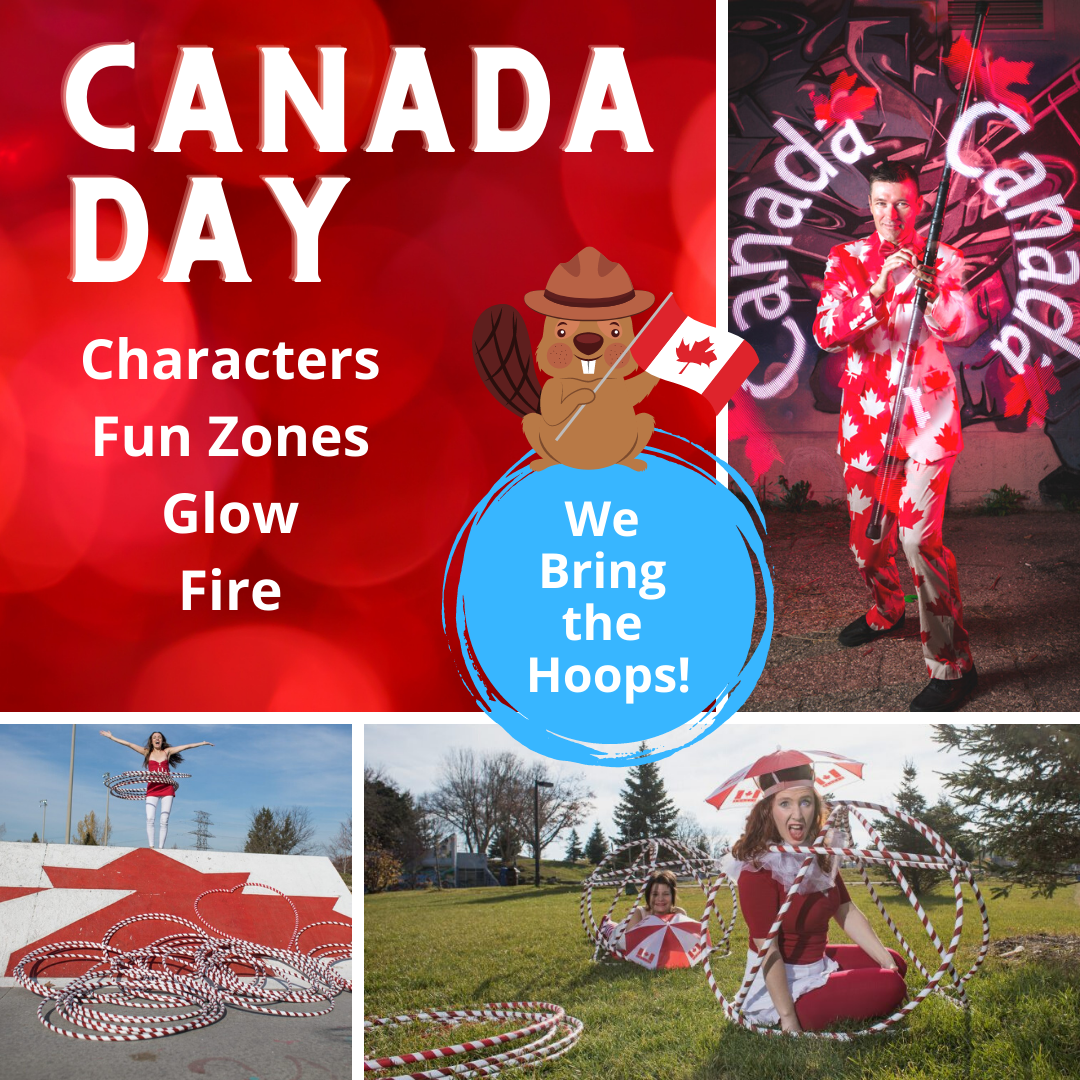 Canada Day tile from hoop you