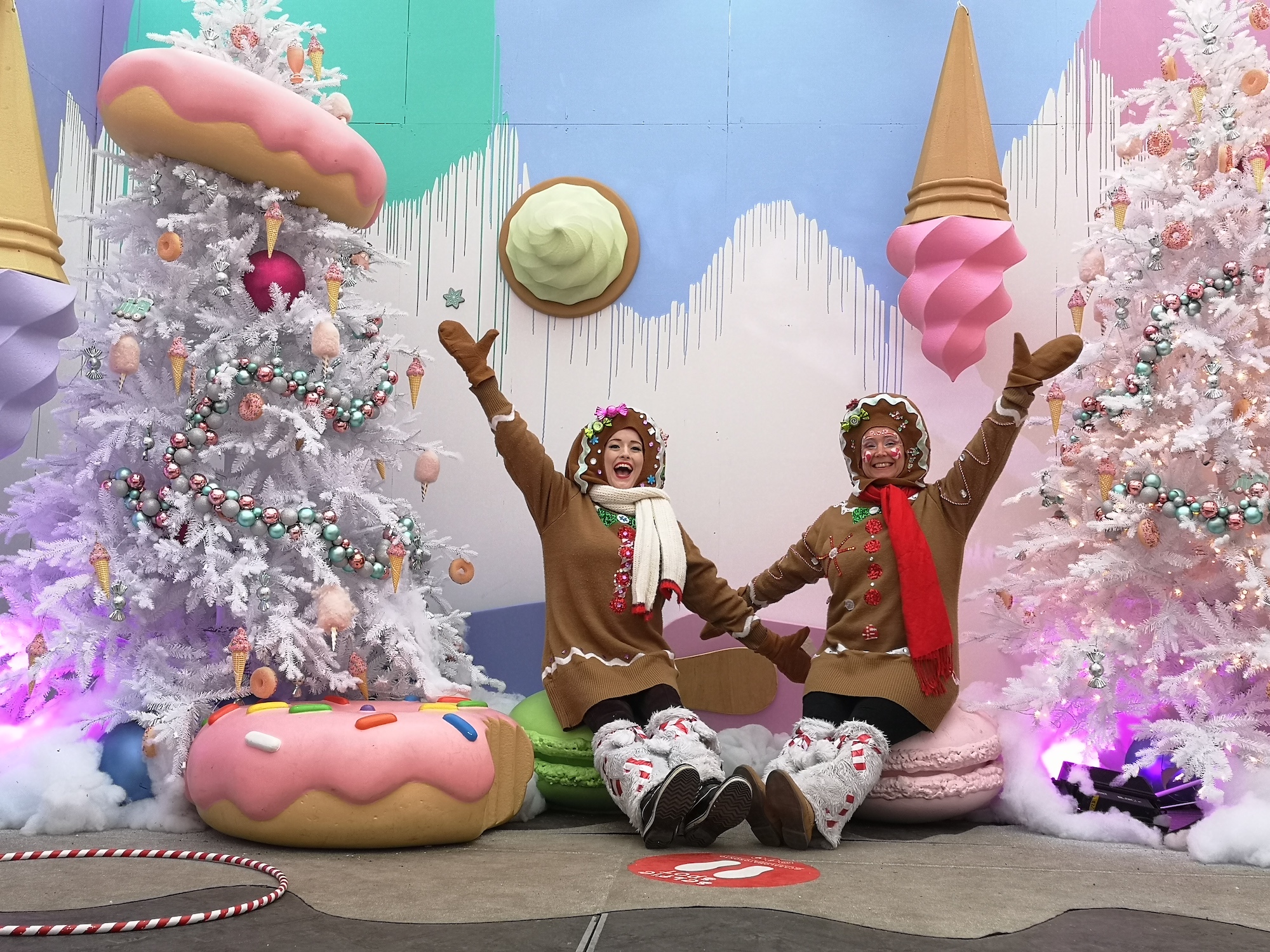 gingerbread girls in candyland from Hoop You
